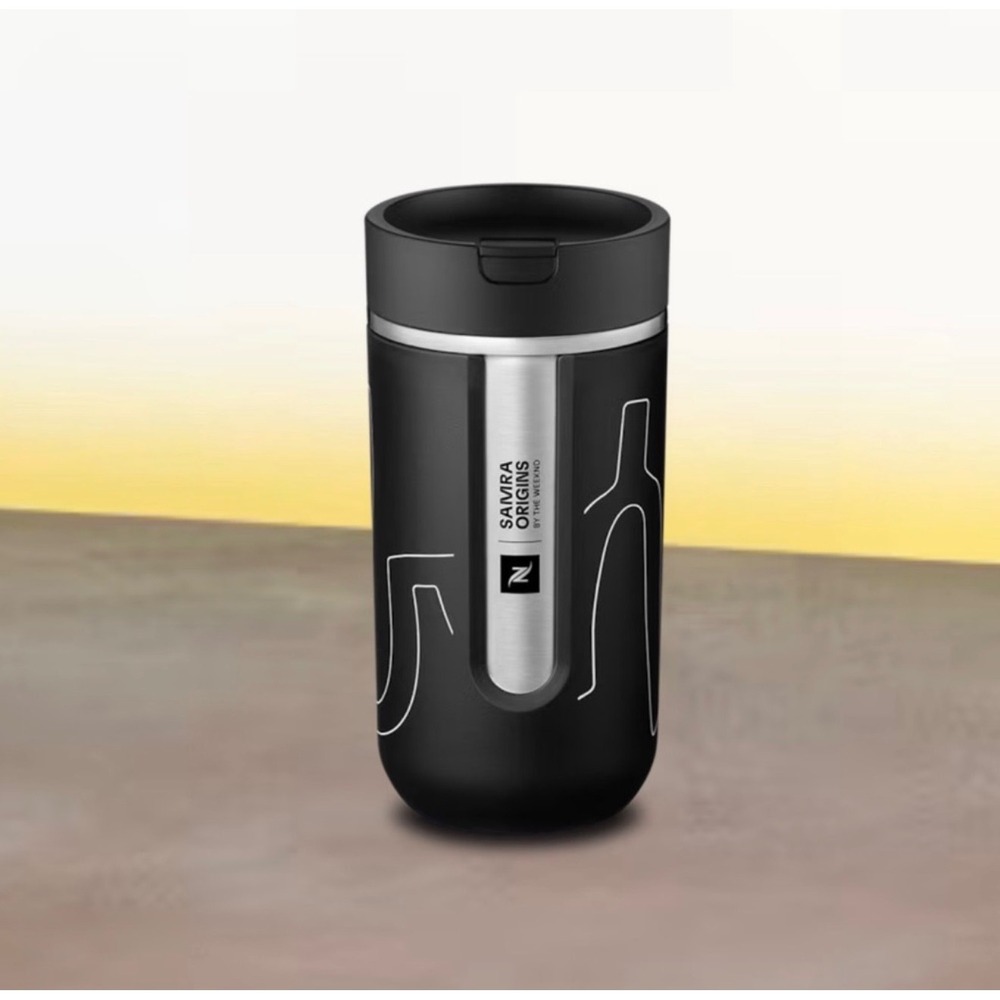 Nespresso Origins by The Weeknd Nomad Travel Mug Matte Black 13.5oz Tumbler
